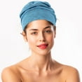 thumbnail image 3 of LULULION 1Pack Elastic Night Sleep Hat Satin for Daily Use, 3 of 5