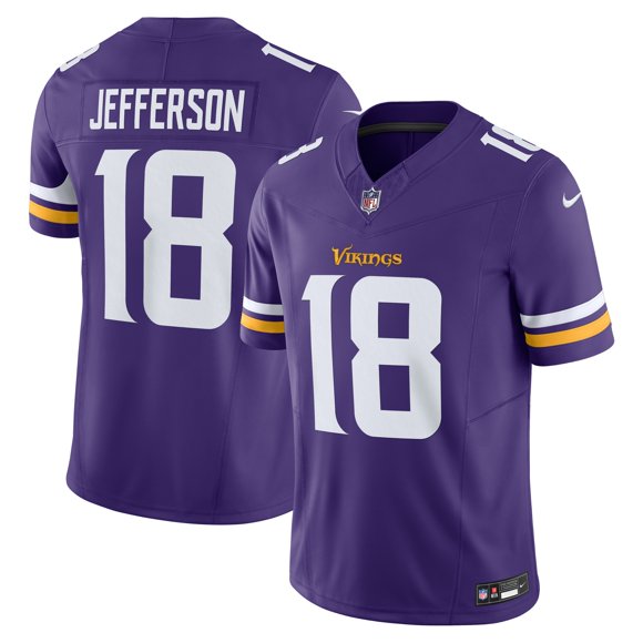 Men's Justin Jefferson Minnesota Vikings Nike Game Jersey - Purple