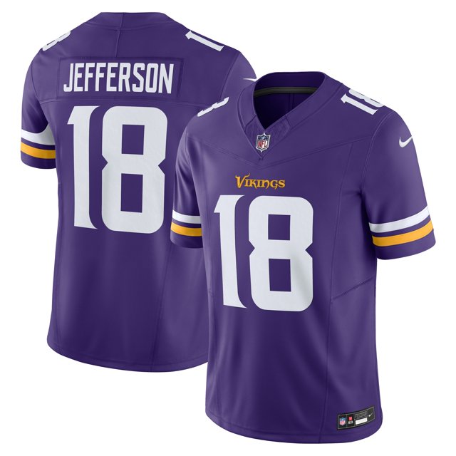 Chandail de Match Nike Justin Jefferson Minnesota Vikings pour Homme - Violet