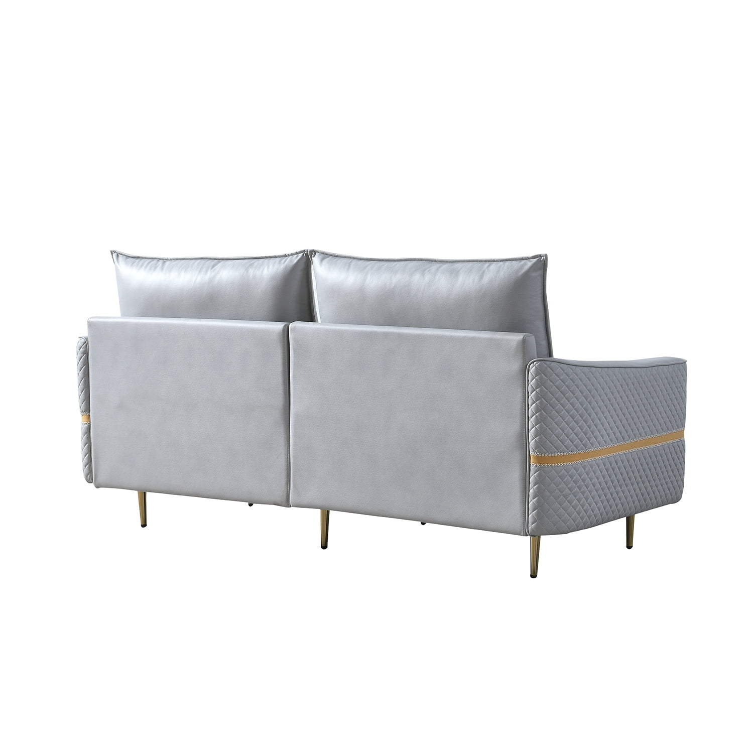 Kadyn 73.22" 2 Seat Couch Sofa, Modern Fabric Loveseat Sofa with 2 Pillows, Heavy Duty Sleeper Sofa for Living Room, Light Grey Kadyn 73.22" 2 Seat Couch Sofa, Modern Fabric Loveseat Sofa with 2 Pillows, Heavy Duty Sleeper Sofa for Living Room, Light Grey