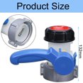 thumbnail image 2 of Water Tank Adapter, Tank Faucet Universal Adapter DN40 62mm for Drain Faucet, Rain Cistern, Canister, 2 of 5