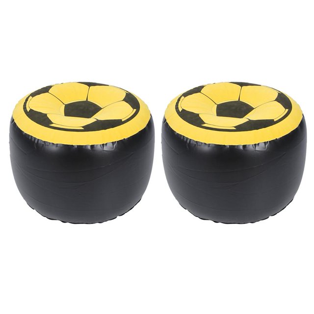2 Taburetes Redondos Inflables, Silla Inflable Portátil, Para Viajes, Decoración Del Hogar, Uso Doméstico. ANGGREK CH2712