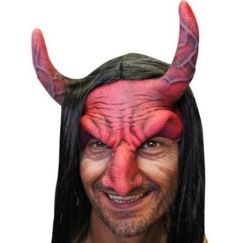 Black Beast Horns Demon Devil Costume Accessory