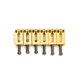 thumbnail image 1 of 6 piezas de puente de guitarra eléctrica, sillín, guitarras, instrumento de cuerda, sillines de latón portátiles, equipo Musical, reparación Accesorios para instrumentos musicales Plata 10.8 mm Greeniant OD028582-04, 1 of 6
