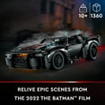 thumbnail image 3 of LEGO Technic The Batman – Batmobile 42127 Model Car Building Toy, 2022 Movie Set, Superhero Gifts for Kids and Teen Fans with Light Bricks, 3 of 6