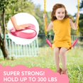 thumbnail image 3 of Kit de repuesto para columpios TURFEE Swings Pink, 3 of 8