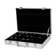 thumbnail image 5 of Caja para reloj, soporte para reloj, organizador de carcasa dura resistente al agua, funda de transporte ligera, 24 vigas para dormitorio, tocador,, 5 of 8
