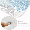 thumbnail image 6 of Coastal Kitchen Rug Sets of 2 Pieces,Anti Fatigue Cushioned Kitchen Rugs and Mats Ocean Nautical Starfish Seashell Beach Bathroom Runner Rug Comfort Standing Floor Mats Non-Slip Washable Chef Sink Mat, 6 of 6
