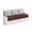 Chocolate, variant on Dark Brown Couch Cushion Covers Stretch, Washable Sofa Seat Covers Individual Seat Cushion Sofa Slipcovers Vintage Country Monochrome Chocolate Color Couch Cover Furniture Protector L-1PCS