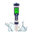 thumbnail image 1 of Pool Salt Tester, Digital Salinity Meter, Hög noggrannhet 5 i 1 Salinity Tester för Salt Water,IP67 W, 1 of 5