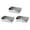 Silver, variant on Trayknick Bread Loaf Pan Bread Pans for Baking Stainless Steel Rectangular Meatloaf Baking Pan Loaf Tin Pan Versatile Durable for Homemade Banana Bread 2Pcs