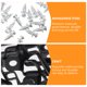 thumbnail image 5 of unbranded 50Jgo Conectores Para Muebles En Negro Duraderos Y Resistentes, 5 of 6