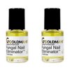 Goldman's Hemp Enhanced Fungal Nail Eliminator for Fungus and Yellow Nails, 0.5 Fluid Ounces, 2-Pack