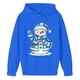 thumbnail image 4 of Sudaderas con capucha para niños y niñas, sudaderas casuales de manga larga, lindas sudaderas de gran tamaño con bolsillo de polar, chaquetas para niñas, 4 of 4
