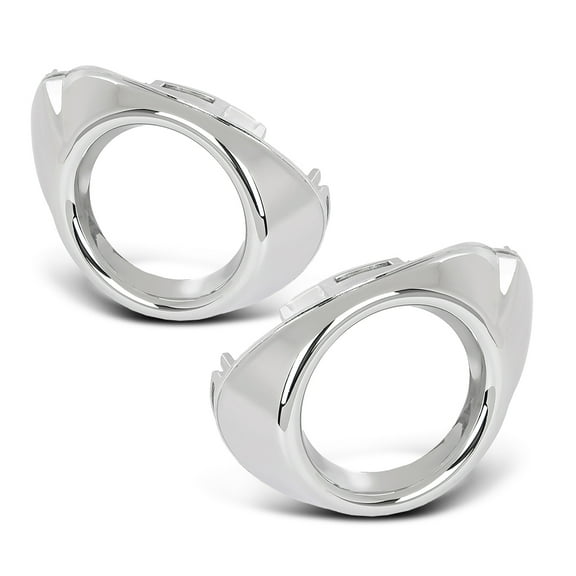 Pair Fog Light Bezel Trim Left & Right Fit For Ford Focus 2012-2014