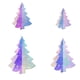 thumbnail image 1 of Bewildely de papel de colores de 4 piezas, fácil de instalar, resistente al agua y con efecto 3D, ideal para Navidad, fiestas en casa y para Kits de decoración para fiestas TY687, 1 of 6