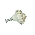 thumbnail image 2 of Zeckos White Cast Iron Nautilus Shell Cabinet Drawer Pull Set of 6, 2 of 7