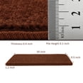 thumbnail image 2 of Pure Era Bullnose 9" x 30" Carpet Stair Treads Protector Cover Indoor Non Slip Self Adhensive Set of 7,Redwood Brown, 2 of 10