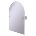 thumbnail image 2 of Frameless Arched Top Tilt Mirror with Beveled Edge in Satin Brass, 2 of 2