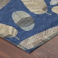 thumbnail image 3 of Addison Rugs Chantille Indoor/Outdoor Transitional Botanical Navy Machine Washable Rectangle Rug, 10' x 14', 3 of 8