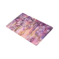 thumbnail image 2 of MKHERT Spring Flowers Watercolor Wisteria Blossoms Painting Doormat Rug Home Decor Floor Mat Bath Mat 30x18 inch, 2 of 3