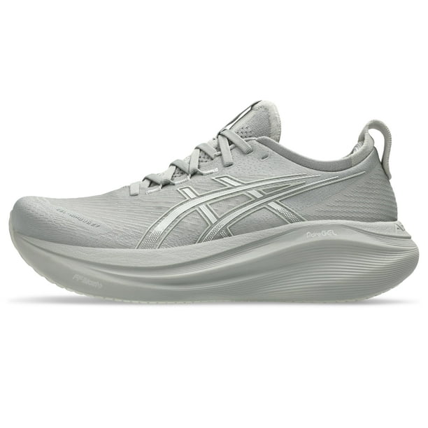 Zapatilla para correr ASICS Gel-Nimbus 27 para hombre en gris sellado/gris lago