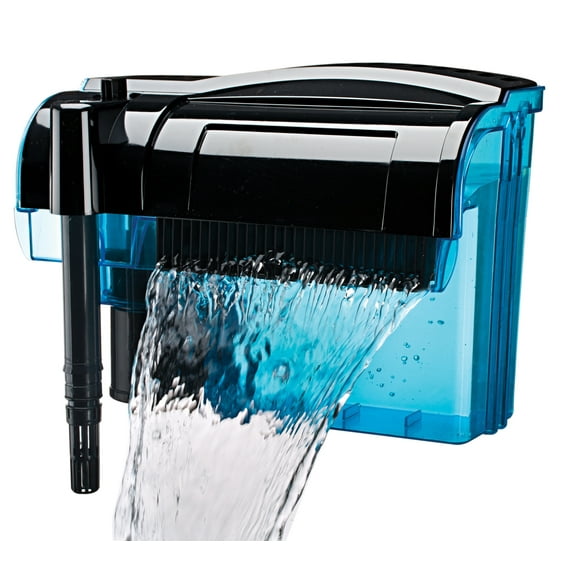 Penn-Plax Cascade 300 Power Filter – Hang-on Filter with Quad Filtration