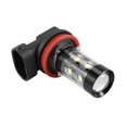 thumbnail image 4 of Paquete de 4 bombillas LED Super H11/H8 10-SMD de alta potencia de 50 W para reemplazo de lámparas de luz antiniebla de coche, XENON blanco, 4 of 5