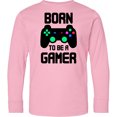 thumbnail image 3 of Inktastic Born to Be a Gamer with Controller Long Sleeve Youth T-Shirt, 3 of 5