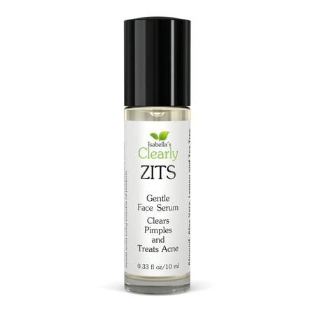 Isabella's Clearly ZITS - Best Acne Treatment with All Natural Essential Oils, Tea Tree, Aloe (Best Acne Treatment Uk)