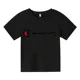 thumbnail image 3 of Camiseta de algodón de verano para niños y niñas, de manga corta, de 3 a 14 años, informal, estampada, 3 of 5