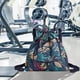 thumbnail image 5 of Mochila Baloncesto Yoga Cordón Plegable Mujer Nylon para Viajes (Hojas), 5 of 6