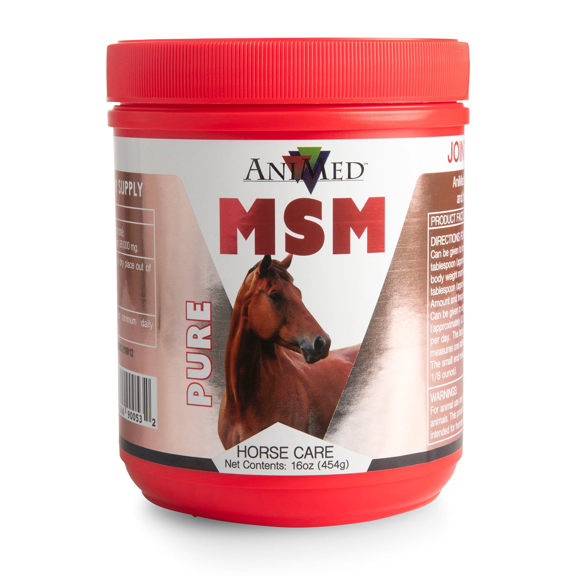 AniMed Pure MSM Supplement for Horses, 1-Pound
