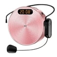 thumbnail image 1 of Altavoz con Reloj con Cable o Inalámbrico Altavoz Bluetooth Portátil Guía Turístico para Profesores Altavoz con Micrófono Dedicado, 1 of 5