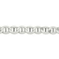 thumbnail image 2 of White Sterling Silver chain Anchor Men's Flat 24 in 12.3 mm, 2 of 5