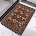 thumbnail image 4 of Experience Ultimate Comfort: Boho Bathroom Rugs, 20x32in, Non-Slip, Ultra Soft, High Absorbency, Machine Washable - Luxury Floor Mat for a Divine Shower, 4 of 5