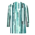 thumbnail image 7 of Womens V Neck T-Shirts Loose Fit Summer Fall Casual Tops 3/4 Length Sleeve Graphic Tee Plus Size Tshirts (M, Green), 7 of 7