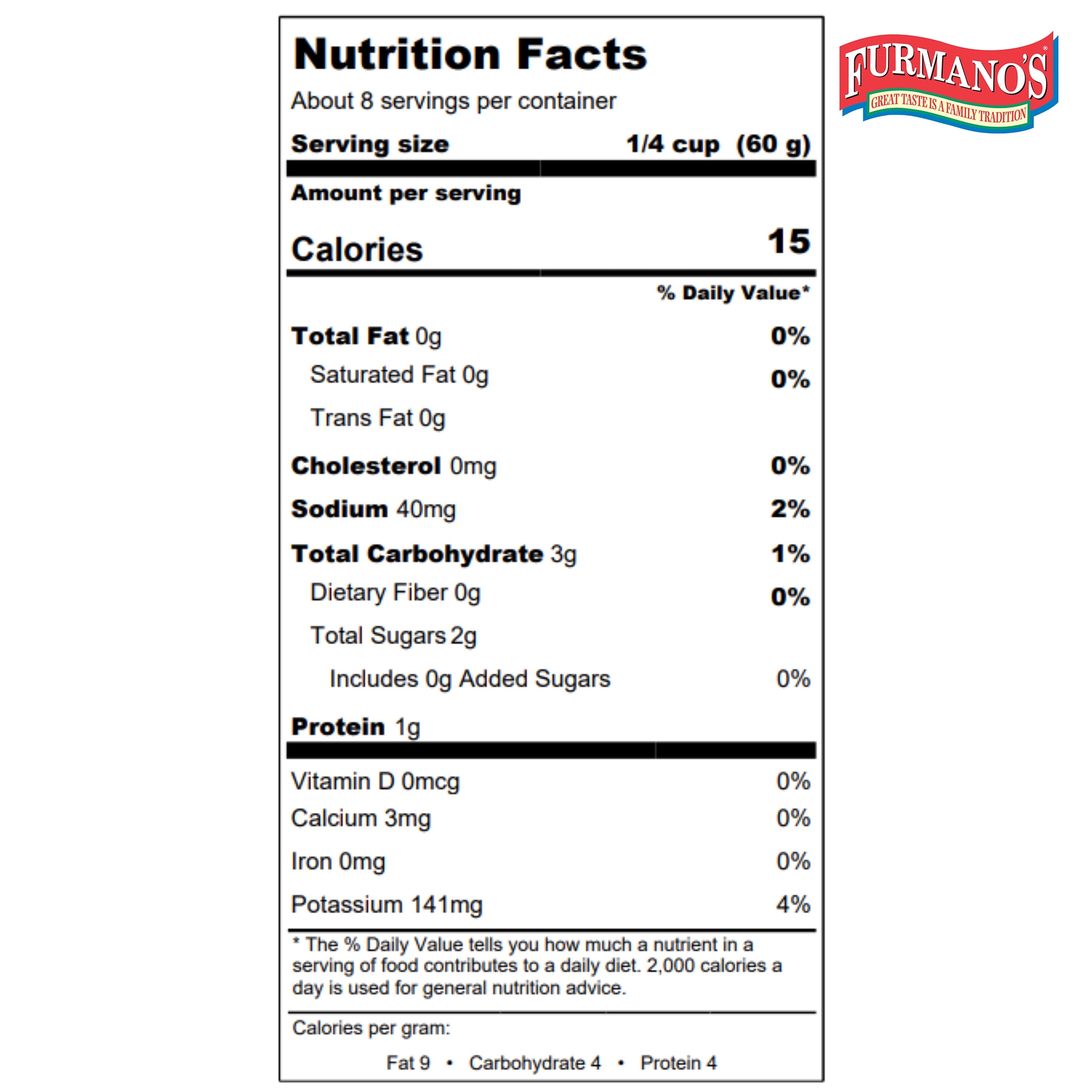 (6 pack) Furmano's Crushed Tomatoes, 15oz, Can