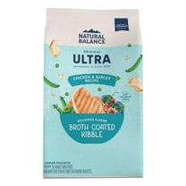 Natural Balance Pet Foods Original Ultra Broth Coated Dry Dog Food Chicken & Barley, 4 lb