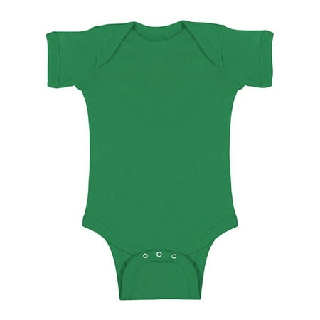 

Perfect Baby Bodysuit Romper for Baby Girls Green Short Sleeve One Piece Outfit