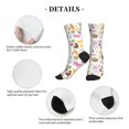thumbnail image 6 of Crew Socks for Women Men, Happy Easter1  Moisture Running Athletic Football Striped Socks Cushion Tube Socks, 6 of 7