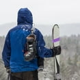 thumbnail image 5 of Uxcell 47cmx5.5cm Ski Strap Fasteners, 4 Pack Adjustable Carrier Strap Ski Wraps, Purple, 5 of 6