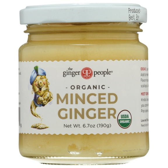 The Ginger People Organic Minced, 6.7 Oz Pack Of 12