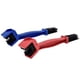 thumbnail image 1 of Limpiador de cadena de bicicleta, 2 uds., herramienta de cepillo de limpieza de cadena de bicicleta y motocicleta (azul + rojo), 1 of 5