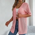thumbnail image 3 of Zekutng Summer Tops for Women Summer Short Sleeve Casual Loose Blouses,Sizes S-XL, 3 of 5