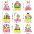 thumbnail image 3 of JHEHF 9 PCS Easter Honeycomb Centerpieces Cute Rabbit & Eggs Tabletop 3D Table Honeycomb Decor for Tiered Tray Mantel Shelf Table Decor, 3 of 8