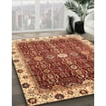 thumbnail image 2 of Ahgly Company Indoor Rectangle Abstract Red Abstract Area Rugs, 4' x 6', 2 of 6