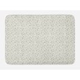 thumbnail image 1 of Spring Bath Mat, Curvy Swirling Flower Twigs Leaves and Petals Scroll Revival Pattern, Plush Bathroom Decor Mat with Non Slip Backing, 29.5" X 17.5", Grey Green and Off White, by Ambesonne, 1 of 2