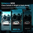 thumbnail image 5 of Rexing 2K Single Dash Cam with App Control, WiFi, Front Camera, Loop Recording, Parking Monitor, Vehicle Driving Recorder, 5 of 11
