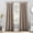 Stone, variant on Sun Zero Brant 2-pack Energy Saving Blackout Tab Top Curtain Panel Pair, Stone, 40"W x 84"L (2 Panels)